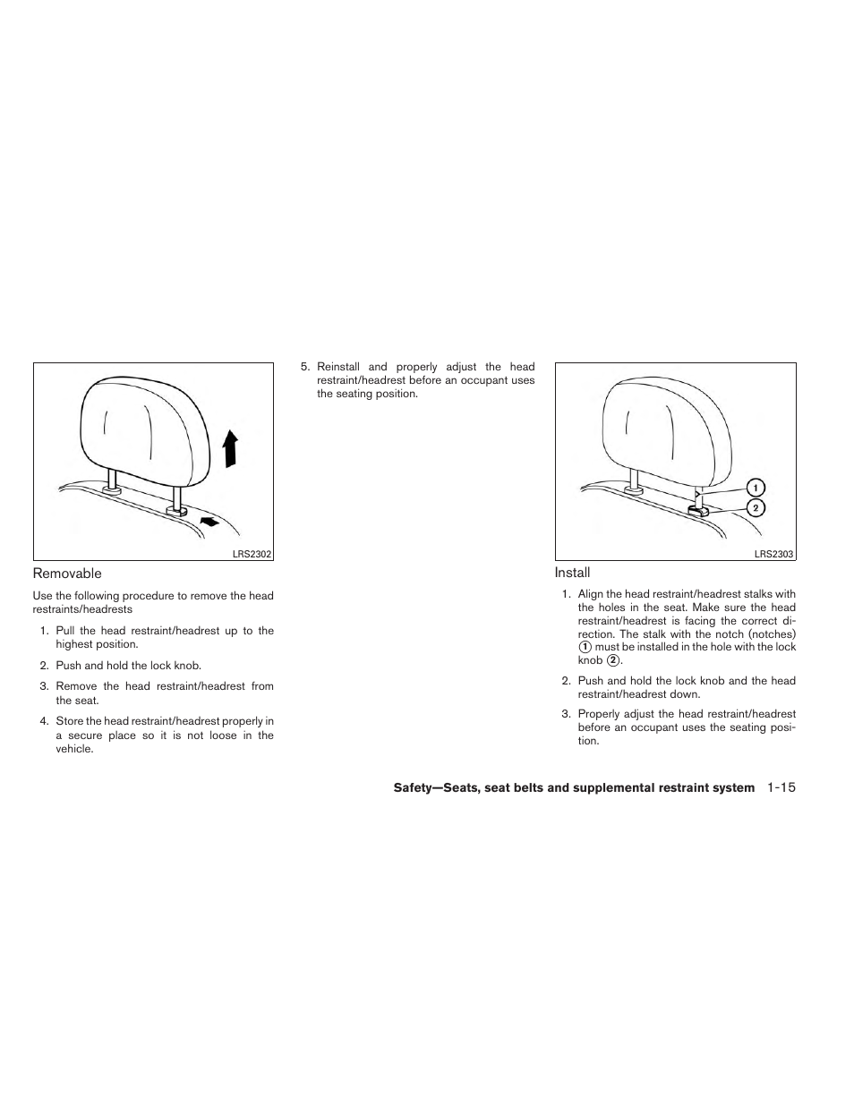 NISSAN 2014 Pathfinder - Owner's Manual User Manual | Page 32 / 492