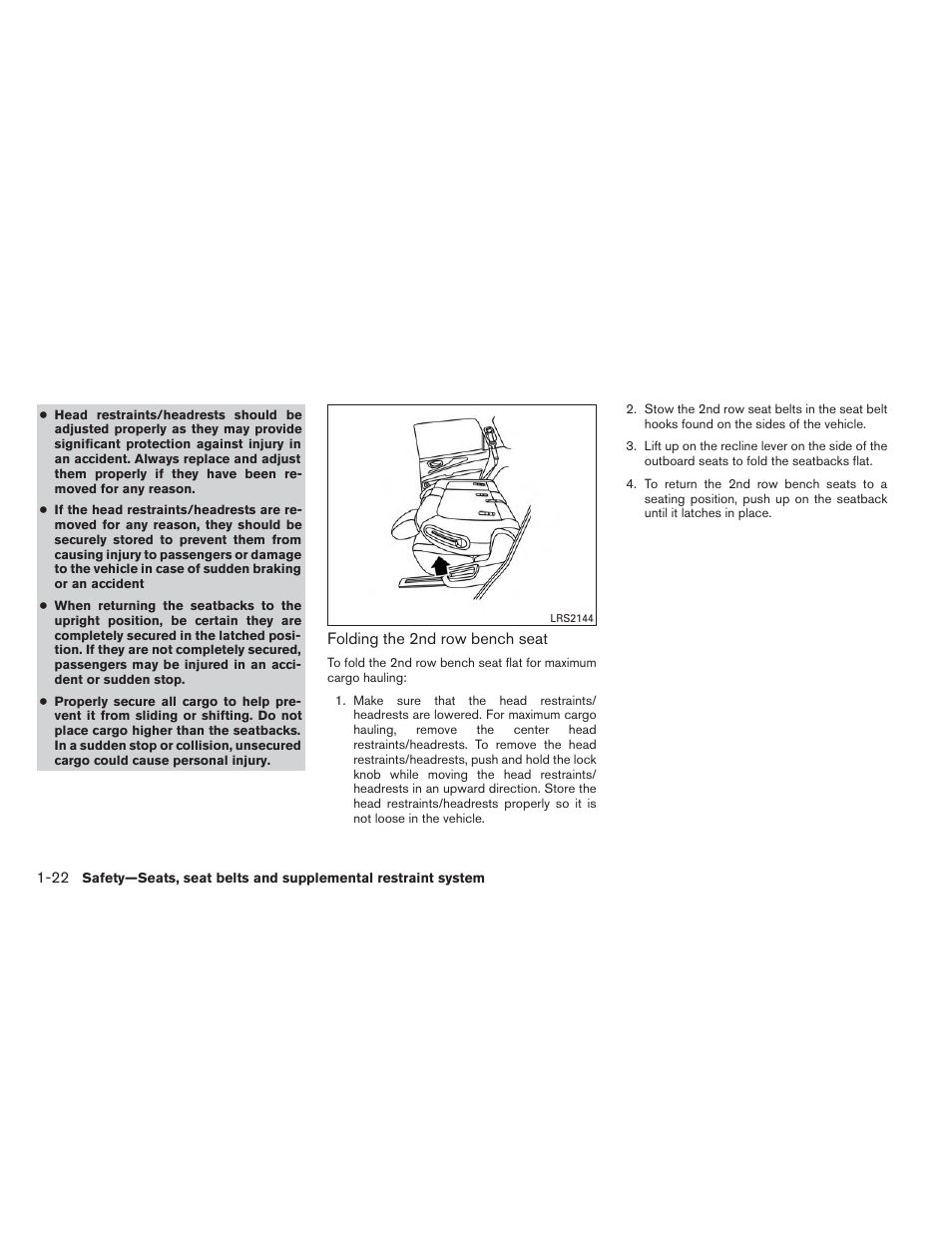 NISSAN 2014 Pathfinder - Owner's Manual User Manual | Page 39 / 492