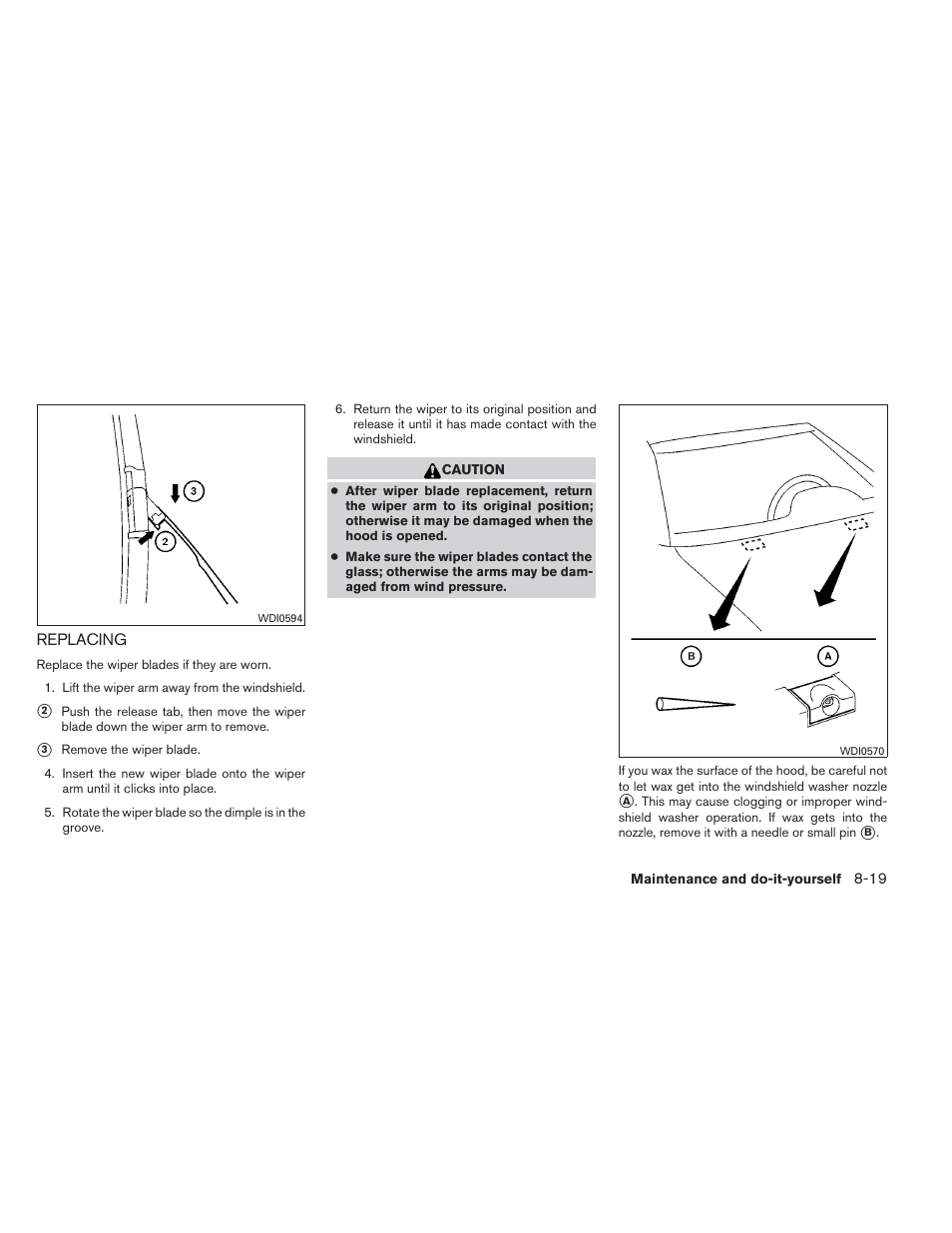 Replacing -19 | NISSAN 2014 Pathfinder - Owner's Manual User Manual | Page 430 / 492