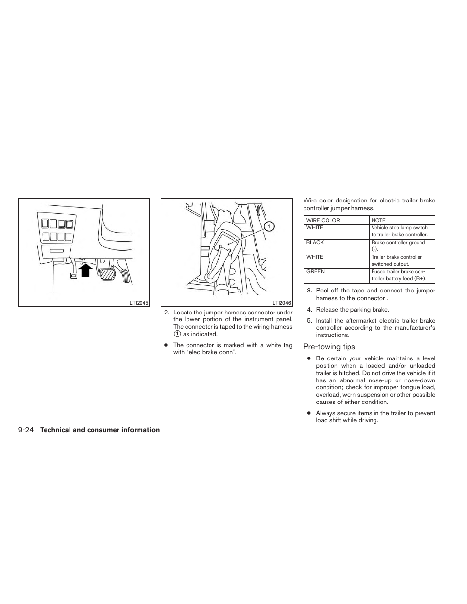 Pre-towing tips | NISSAN 2014 Pathfinder - Owner's Manual User Manual | Page 475 / 492