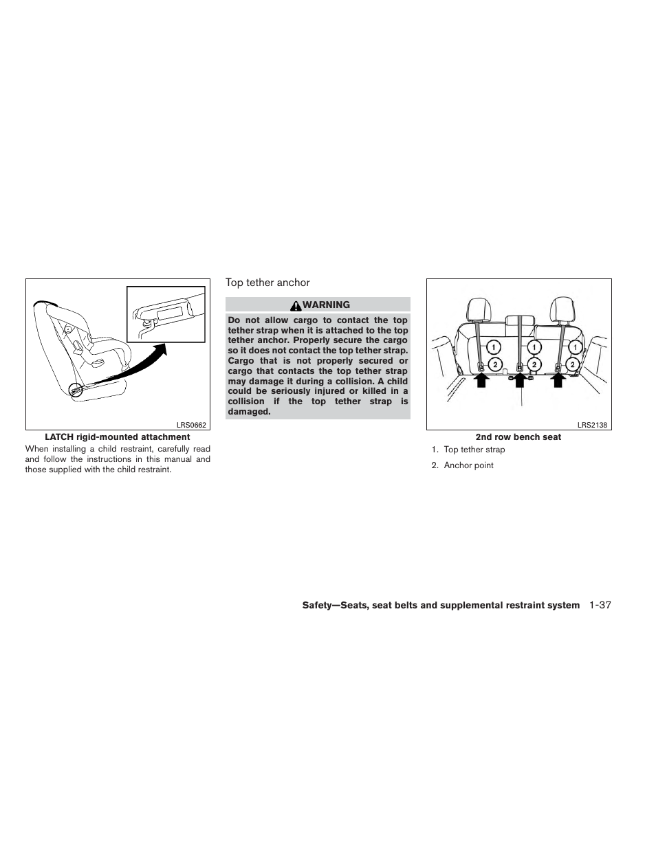 NISSAN 2014 Pathfinder - Owner's Manual User Manual | Page 54 / 492