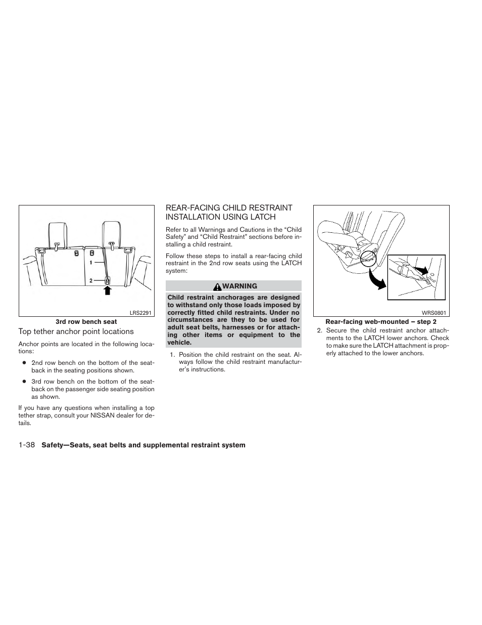 NISSAN 2014 Pathfinder - Owner's Manual User Manual | Page 55 / 492