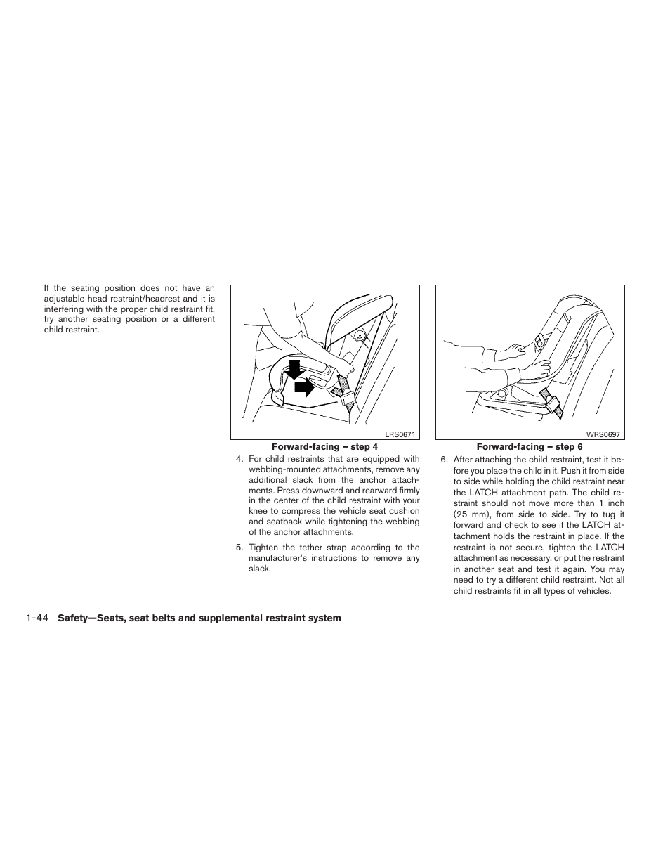 NISSAN 2014 Pathfinder - Owner's Manual User Manual | Page 61 / 492