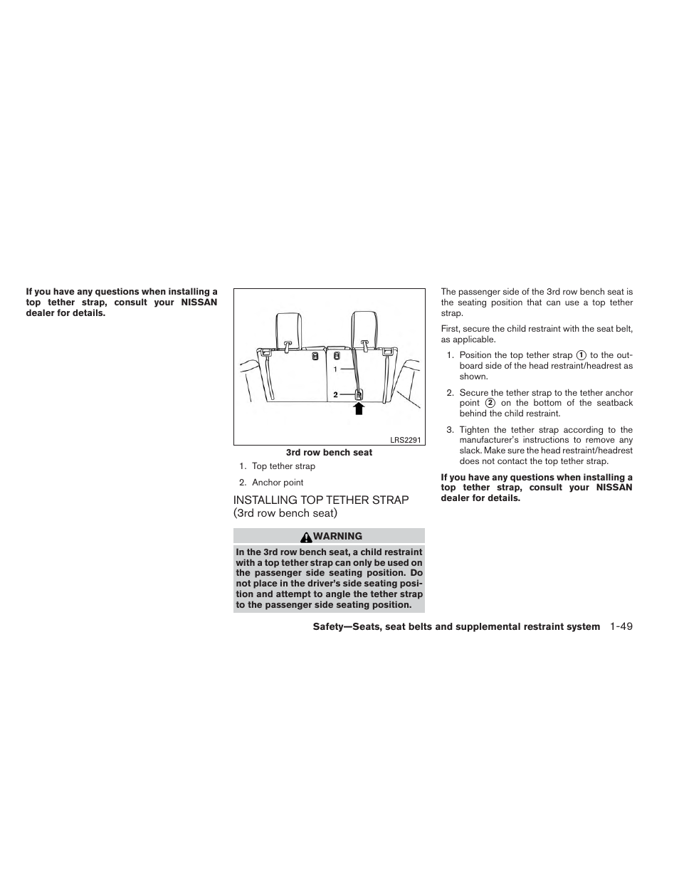 NISSAN 2014 Pathfinder - Owner's Manual User Manual | Page 66 / 492
