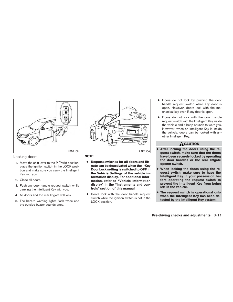 NISSAN 2015 Pathfinder - Owner's Manual User Manual | Page 168 / 516