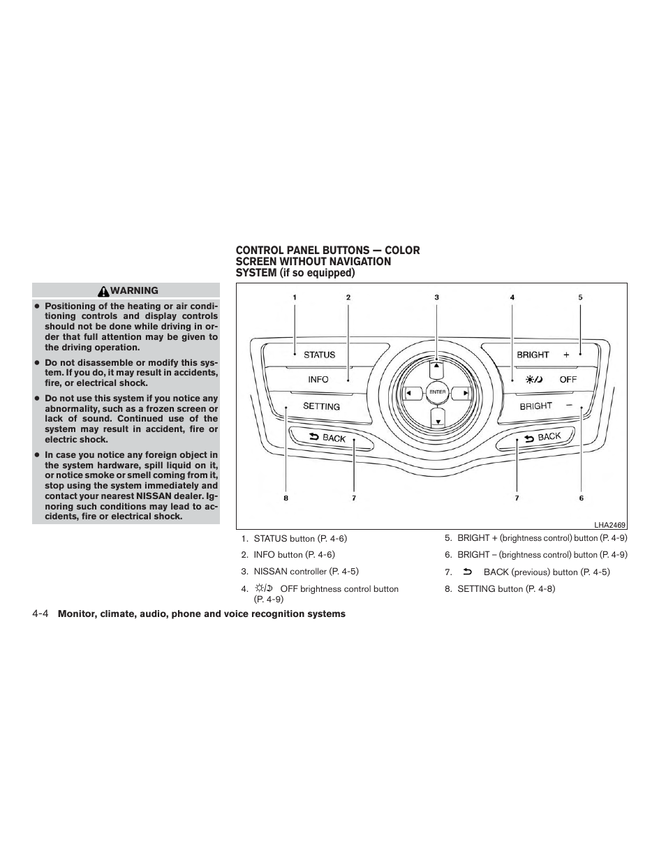NISSAN 2015 Pathfinder - Owner's Manual User Manual | Page 201 / 516