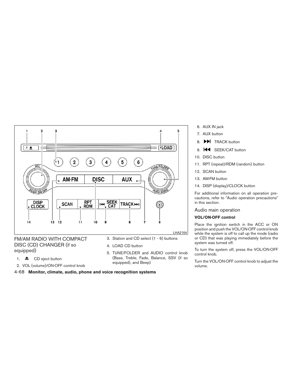 NISSAN 2015 Pathfinder - Owner's Manual User Manual | Page 265 / 516