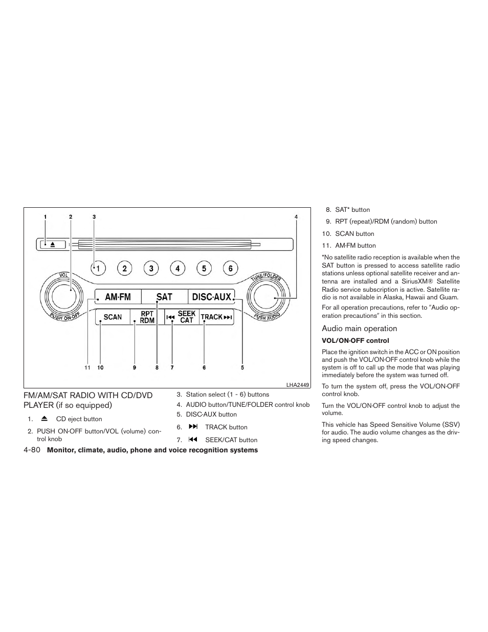 NISSAN 2015 Pathfinder - Owner's Manual User Manual | Page 277 / 516