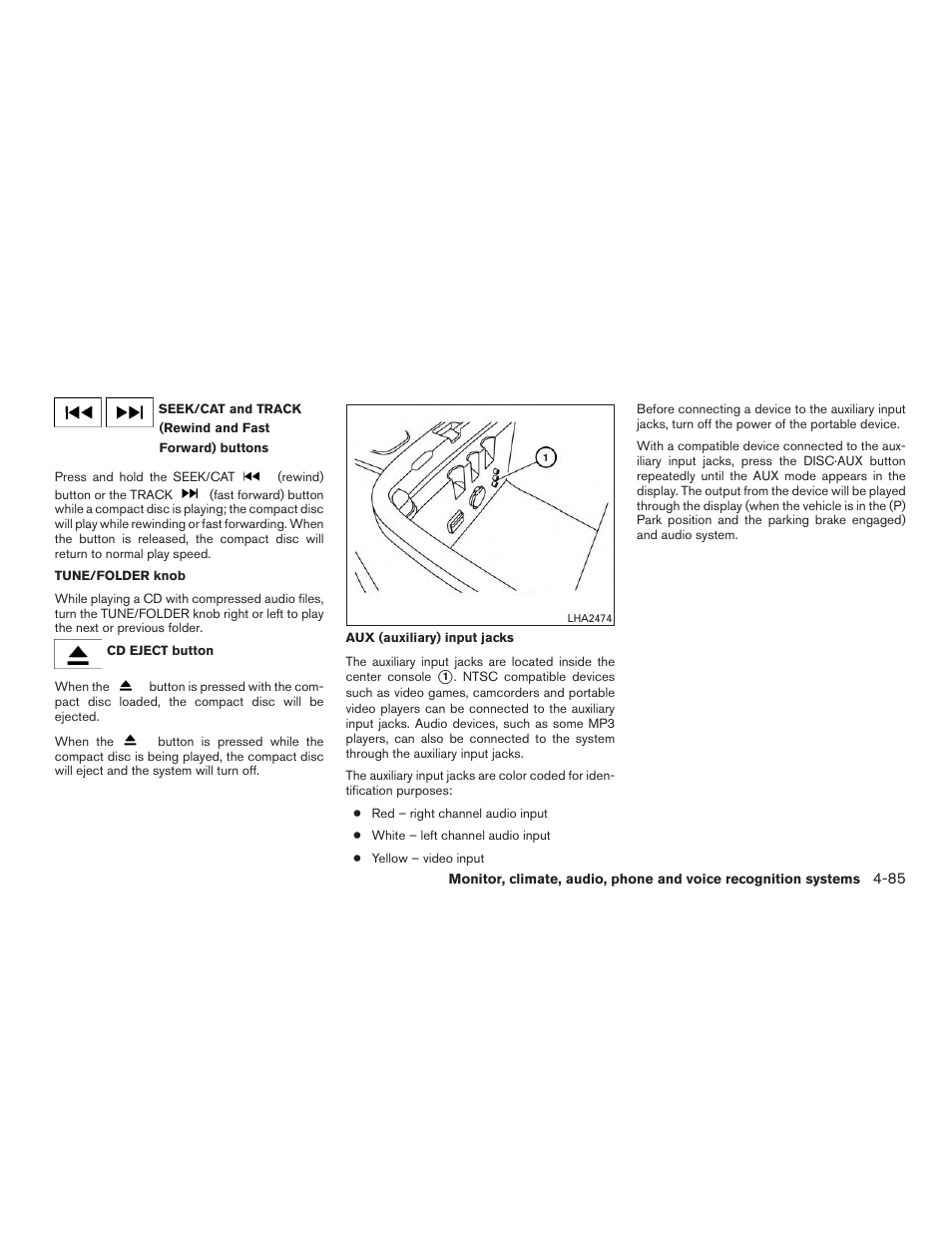 NISSAN 2015 Pathfinder - Owner's Manual User Manual | Page 282 / 516