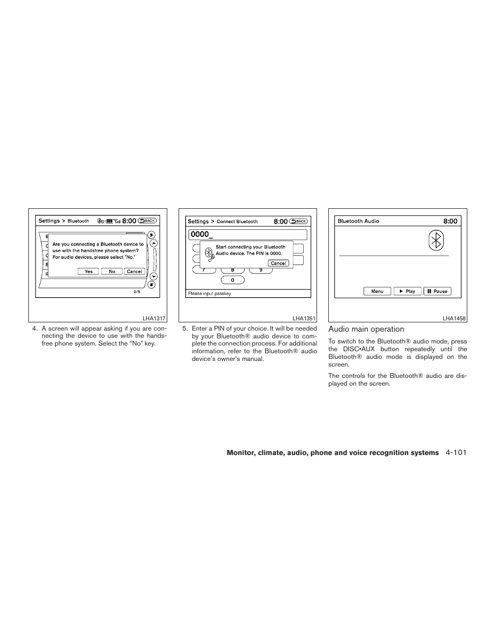 NISSAN 2015 Pathfinder - Owner's Manual User Manual | Page 298 / 516