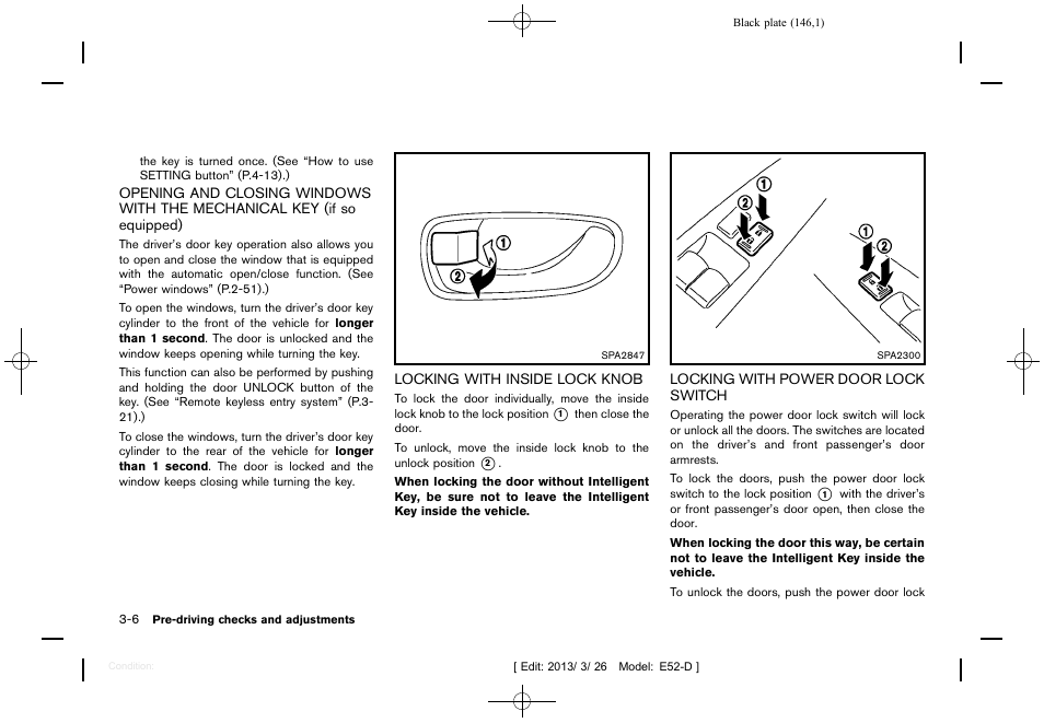 NISSAN 2013 Quest - Owner's Manual User Manual | Page 150 / 485