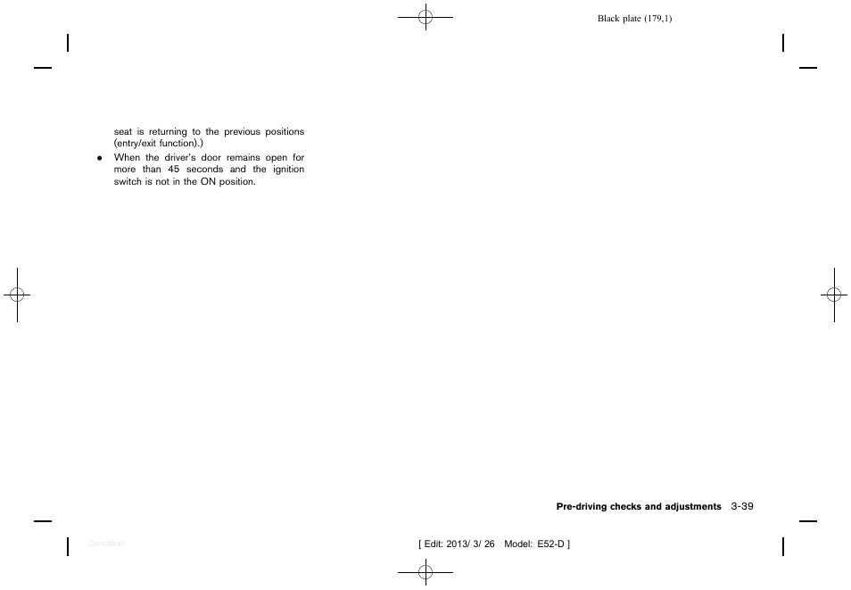 NISSAN 2013 Quest - Owner's Manual User Manual | Page 183 / 485