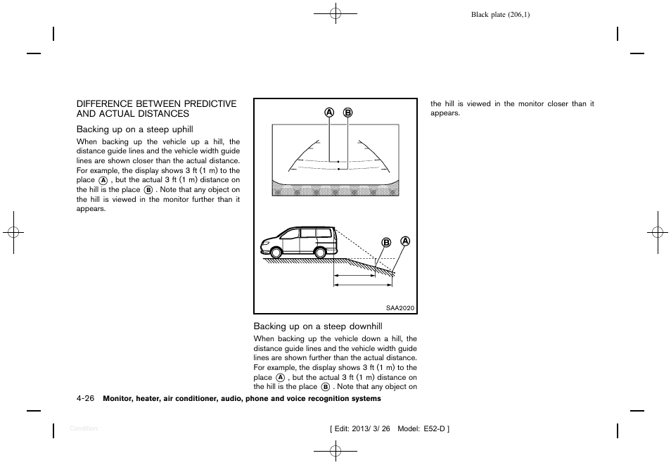 NISSAN 2013 Quest - Owner's Manual User Manual | Page 210 / 485