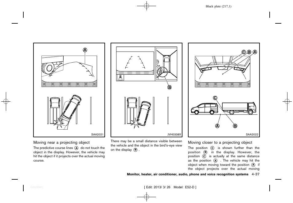 NISSAN 2013 Quest - Owner's Manual User Manual | Page 221 / 485