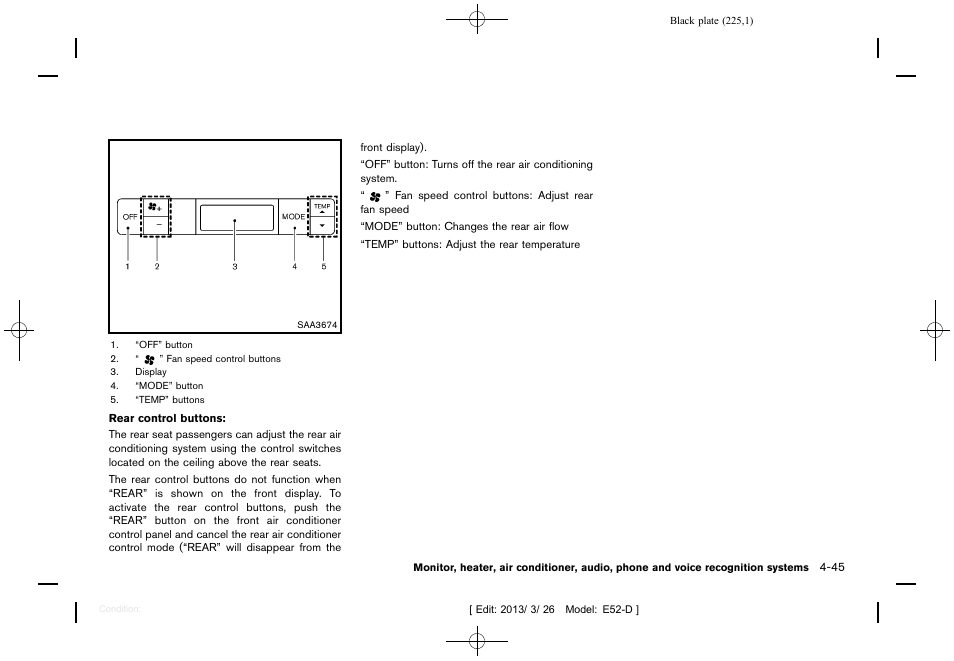 NISSAN 2013 Quest - Owner's Manual User Manual | Page 229 / 485