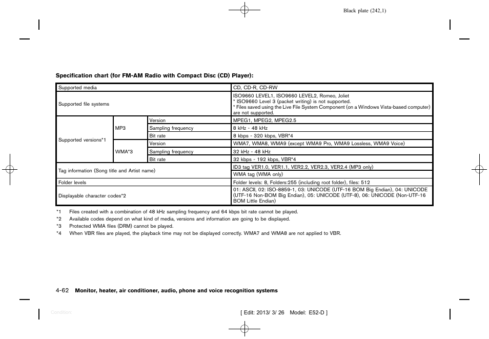 NISSAN 2013 Quest - Owner's Manual User Manual | Page 246 / 485