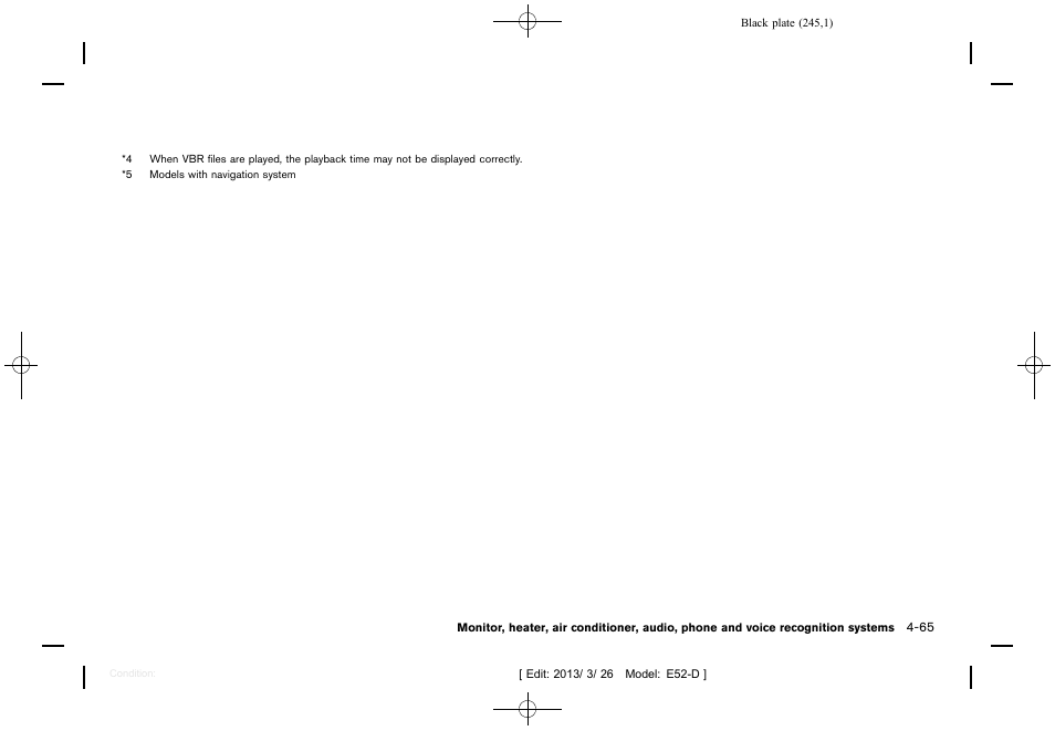 NISSAN 2013 Quest - Owner's Manual User Manual | Page 249 / 485