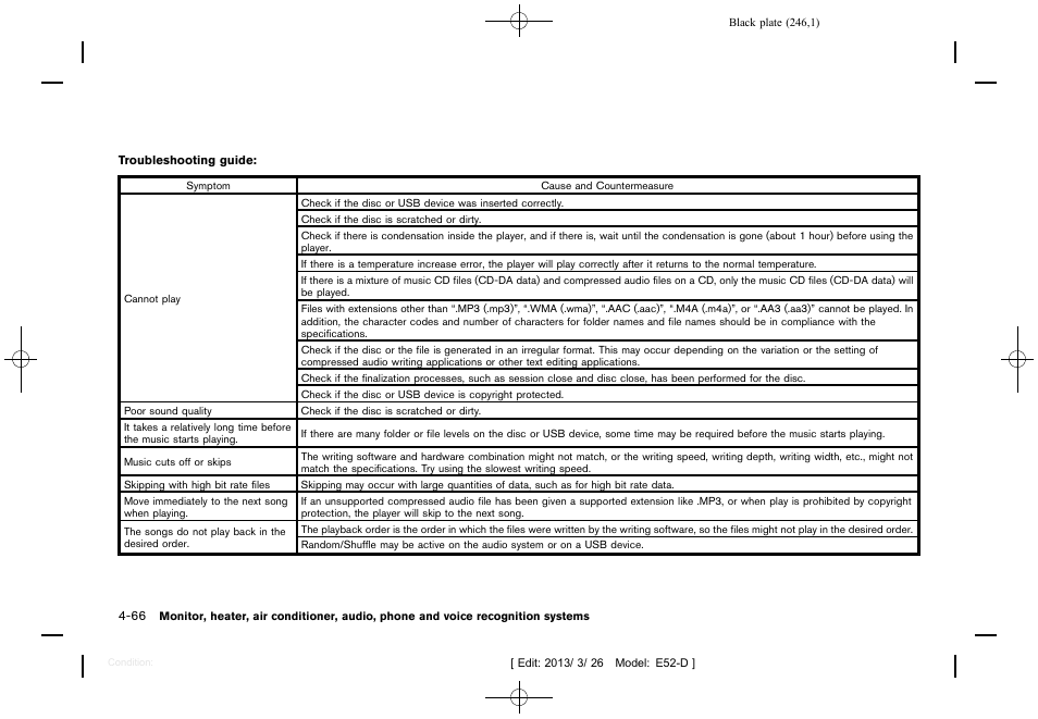 NISSAN 2013 Quest - Owner's Manual User Manual | Page 250 / 485