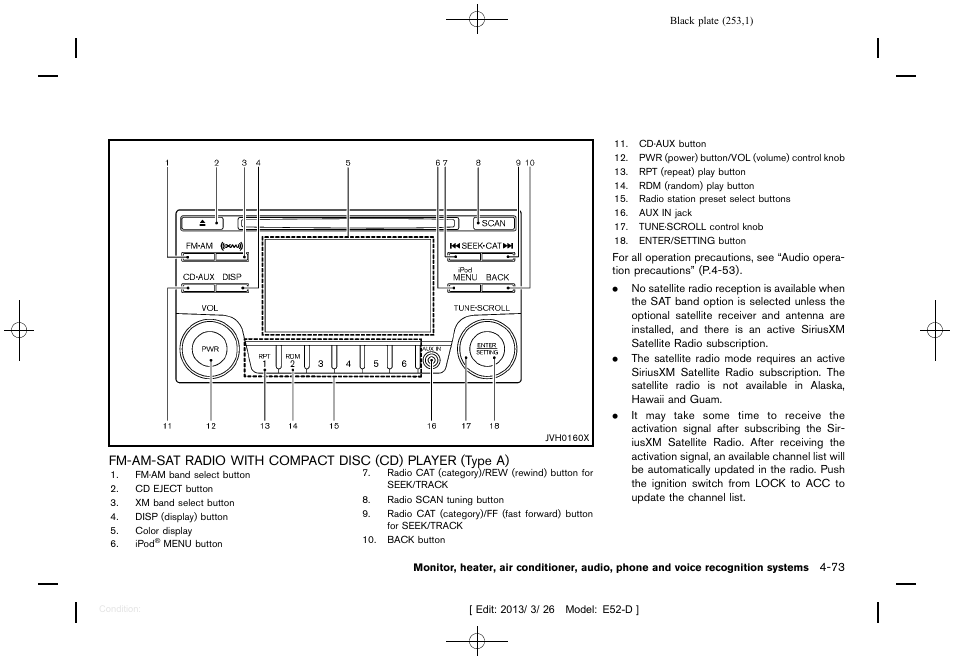 NISSAN 2013 Quest - Owner's Manual User Manual | Page 257 / 485