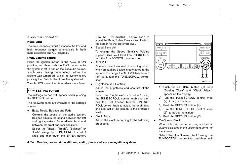 NISSAN 2013 Quest - Owner's Manual User Manual | Page 258 / 485