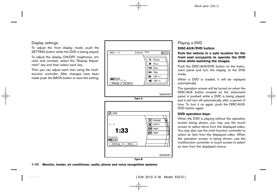 NISSAN 2013 Quest - Owner's Manual User Manual | Page 270 / 485