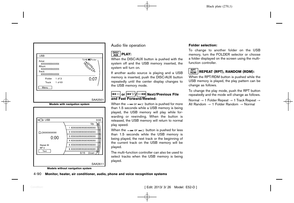 NISSAN 2013 Quest - Owner's Manual User Manual | Page 274 / 485