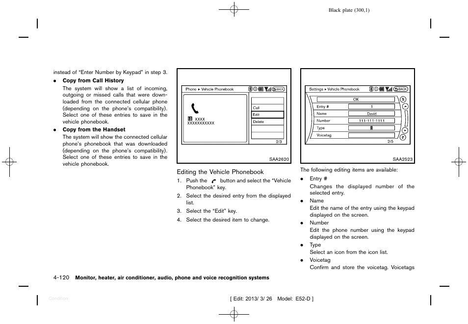 NISSAN 2013 Quest - Owner's Manual User Manual | Page 304 / 485