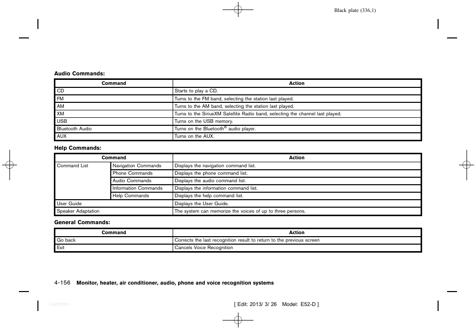 NISSAN 2013 Quest - Owner's Manual User Manual | Page 340 / 485