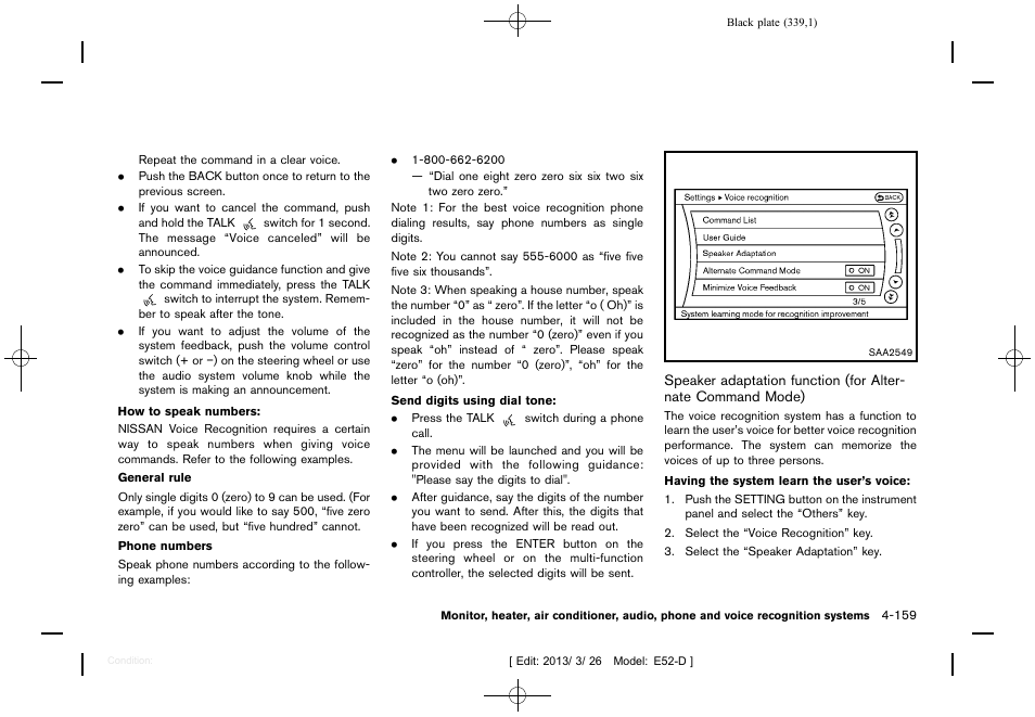 NISSAN 2013 Quest - Owner's Manual User Manual | Page 343 / 485