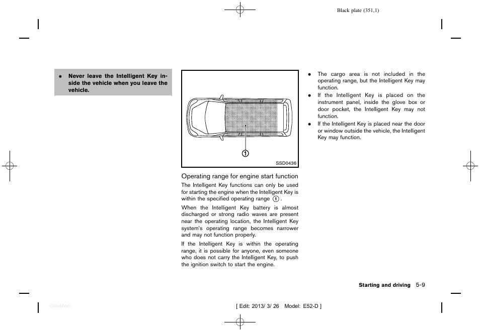 NISSAN 2013 Quest - Owner's Manual User Manual | Page 355 / 485