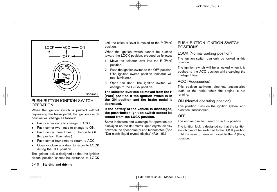 NISSAN 2013 Quest - Owner's Manual User Manual | Page 356 / 485