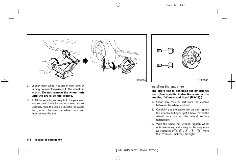 NISSAN 2013 Quest - Owner's Manual User Manual | Page 390 / 485