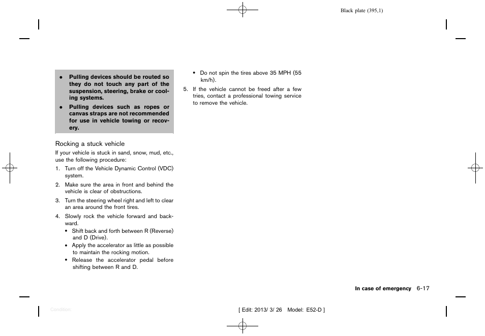 NISSAN 2013 Quest - Owner's Manual User Manual | Page 399 / 485