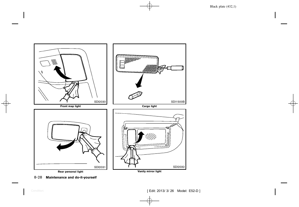 NISSAN 2013 Quest - Owner's Manual User Manual | Page 436 / 485