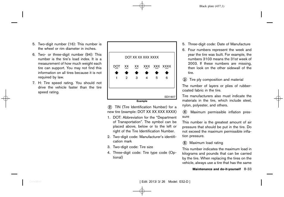 NISSAN 2013 Quest - Owner's Manual User Manual | Page 441 / 485