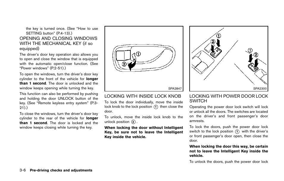 NISSAN 2014 Quest - Owner's Manual User Manual | Page 149 / 482