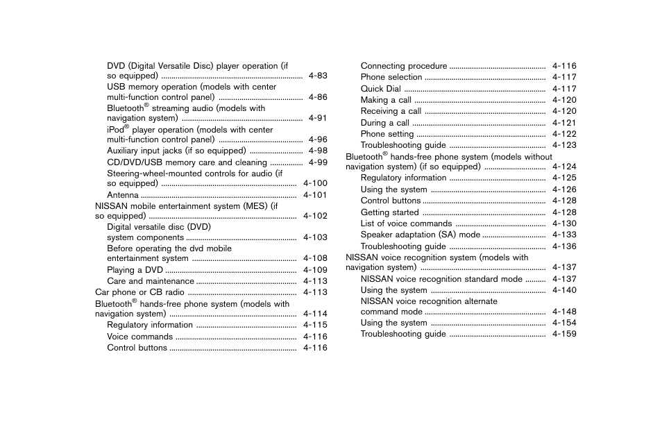 NISSAN 2014 Quest - Owner's Manual User Manual | Page 185 / 482