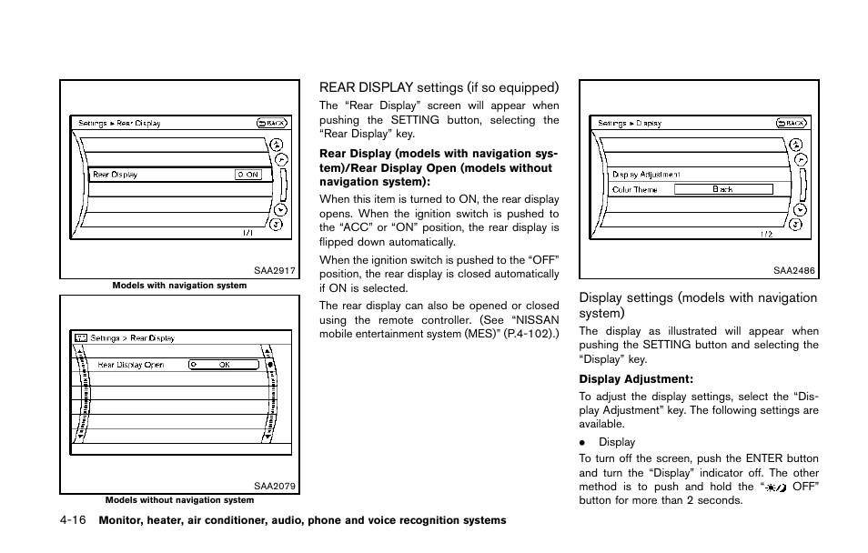 NISSAN 2014 Quest - Owner's Manual User Manual | Page 199 / 482