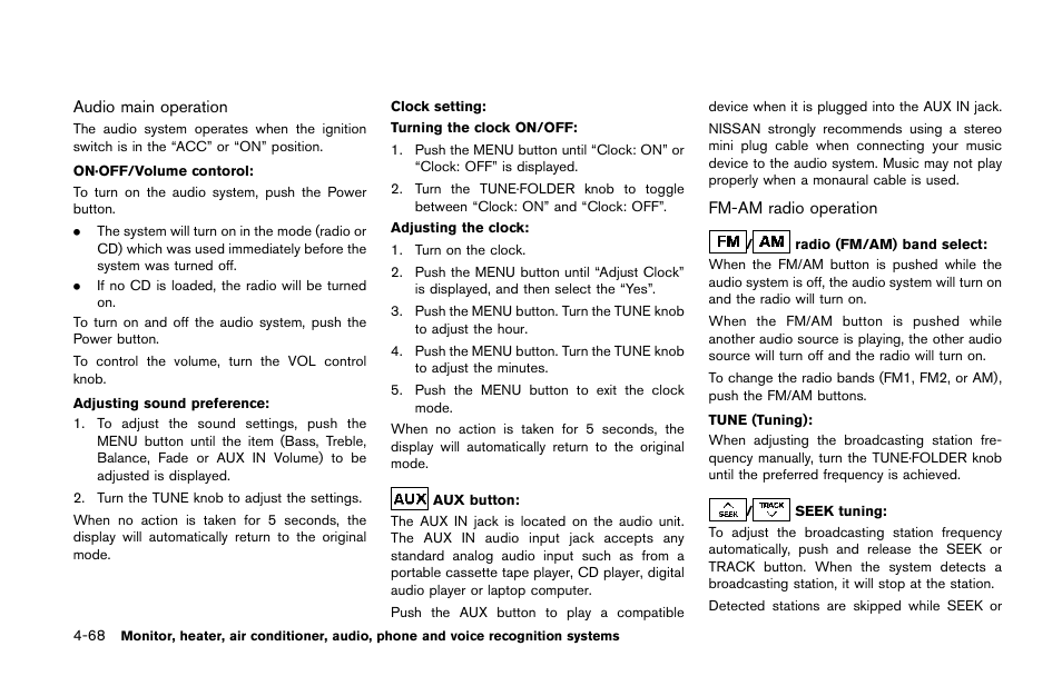 NISSAN 2014 Quest - Owner's Manual User Manual | Page 251 / 482