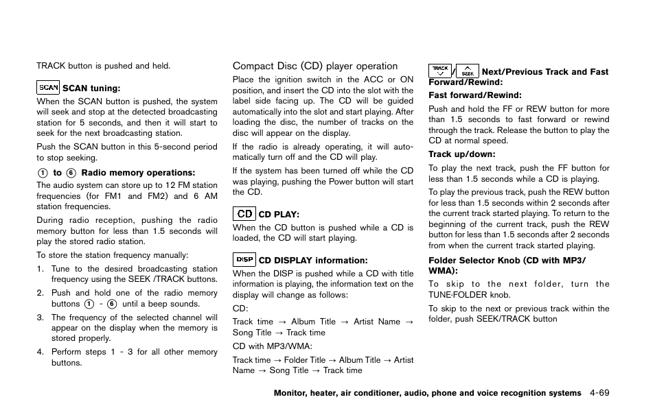 NISSAN 2014 Quest - Owner's Manual User Manual | Page 252 / 482