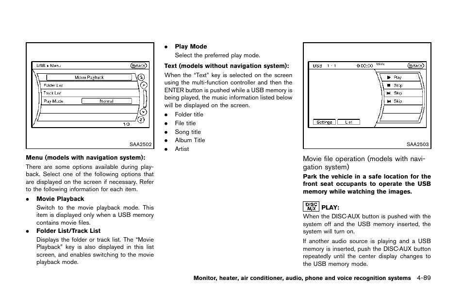 NISSAN 2014 Quest - Owner's Manual User Manual | Page 272 / 482