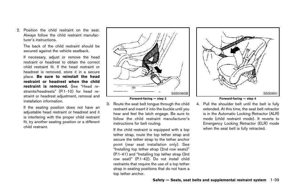 NISSAN 2014 Quest - Owner's Manual User Manual | Page 56 / 482