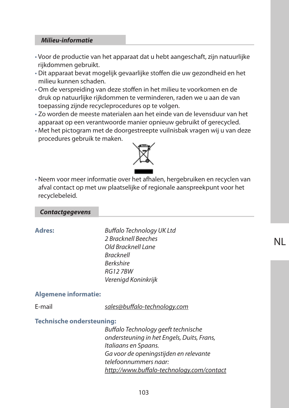 Buffalo Technology WLI-TX4-AG300N User Manual | Page 103 / 154