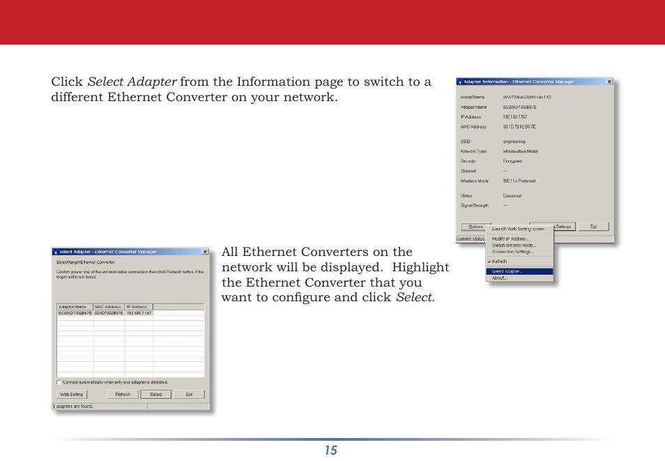 Buffalo Technology WLI-TX4-AG300N User Manual | Page 15 / 154