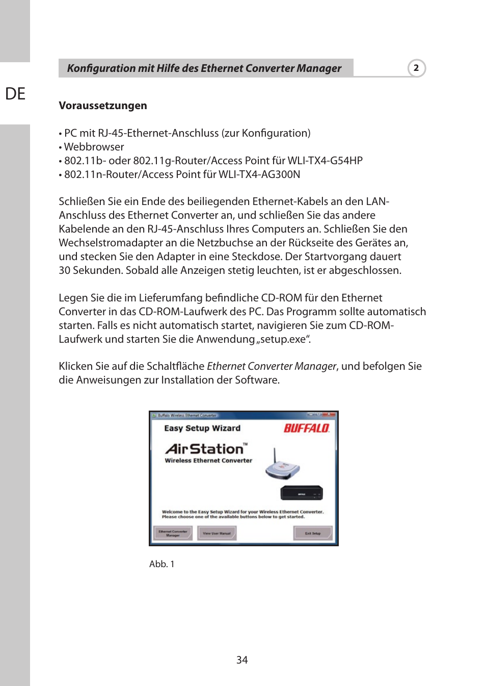 Buffalo Technology WLI-TX4-AG300N User Manual | Page 34 / 154