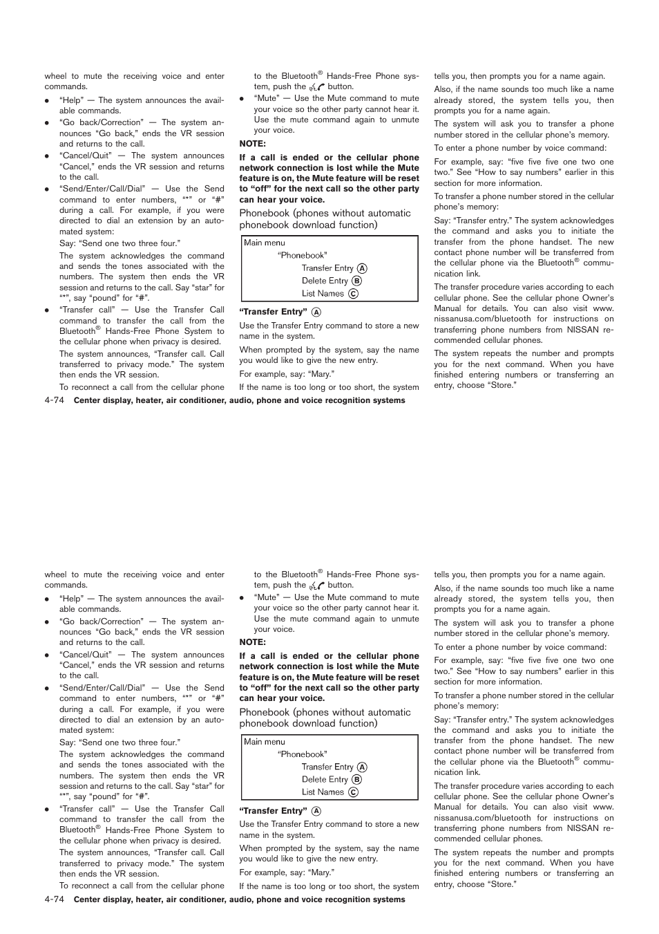 NISSAN 2012 Rogue - Owner's Manual User Manual | Page 235 / 378