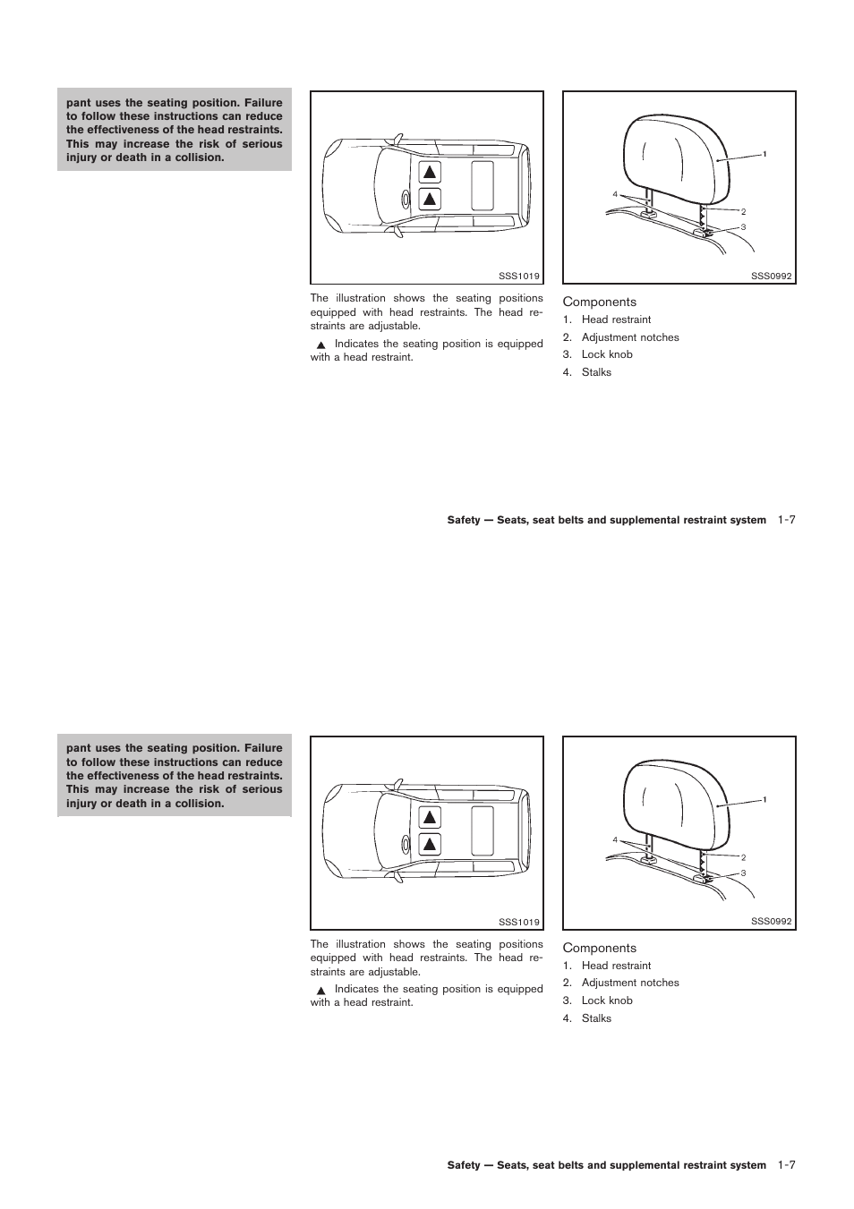 NISSAN 2012 Rogue - Owner's Manual User Manual | Page 24 / 378