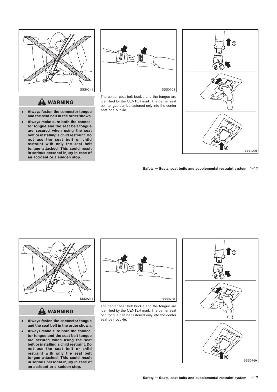 Warning | NISSAN 2012 Rogue - Owner's Manual User Manual | Page 34 / 378