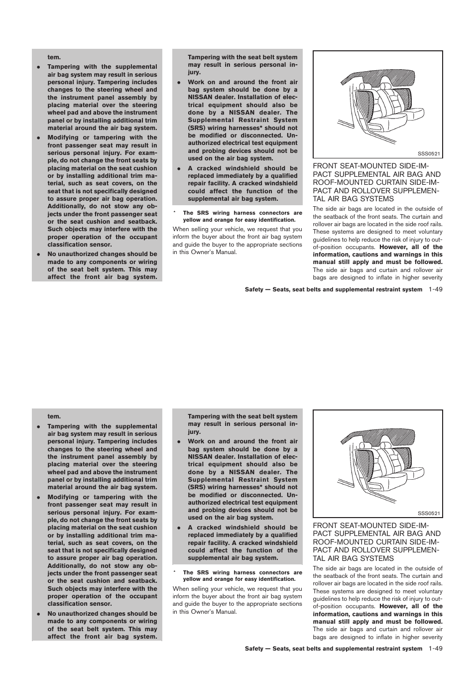 NISSAN 2012 Rogue - Owner's Manual User Manual | Page 66 / 378