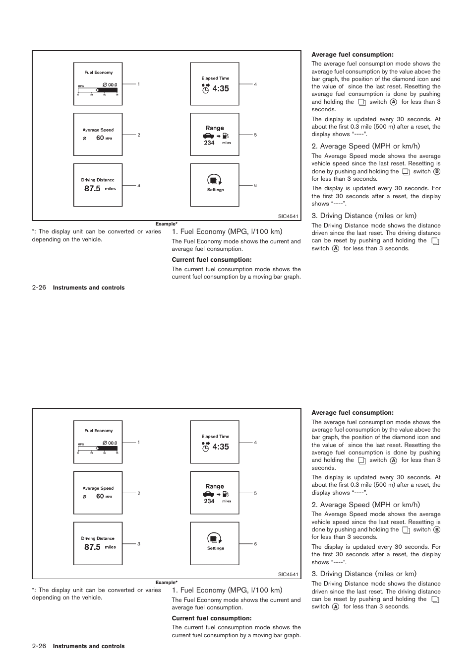 NISSAN 2012 Rogue - Owner's Manual User Manual | Page 97 / 378